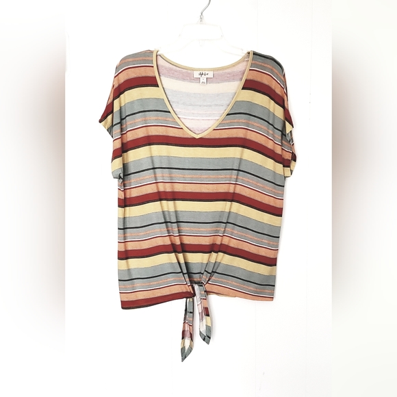 Style & Co Ties In The Front Top - Picture 2 of 8